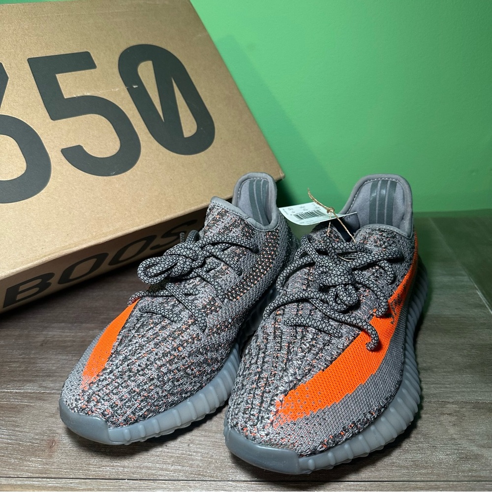 Boost 350 V2 Kids Grey with Orange Stripe